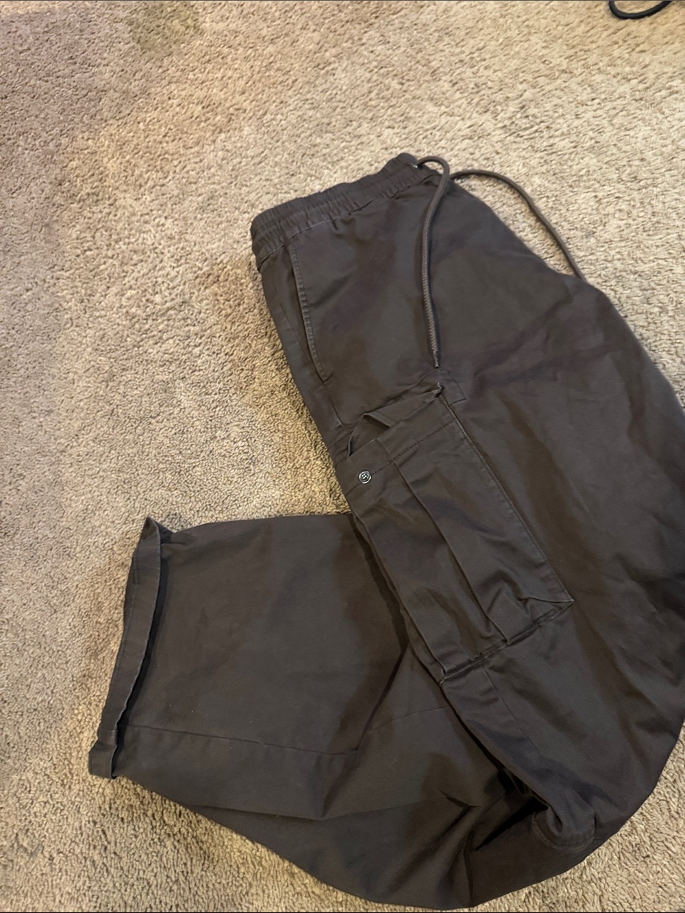 Men's brown Cargo Jogger Pants